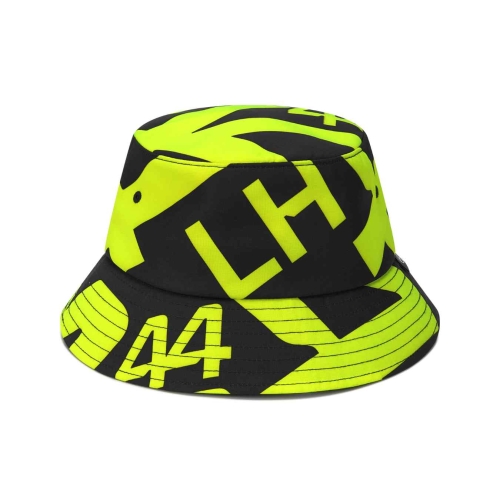 MERCEDES AMG Lewis Hamilton Bucket Hat - Yellow MGP24_BOB_FLH
