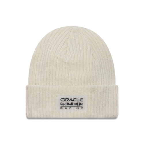 Red Bull New Era Repreve Short Cuff Knit Beanie Beige