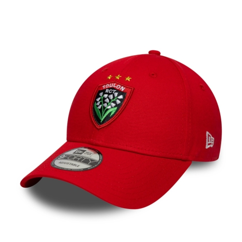 Casquette 9Forty RC Toulon Rouge 25/26 New Era