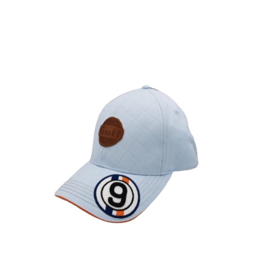 GULF Number 9 Classic Cap - blue GUF24_CAS_CLB