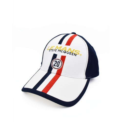 STEVE MCQUEEN Racing 20 Cap White