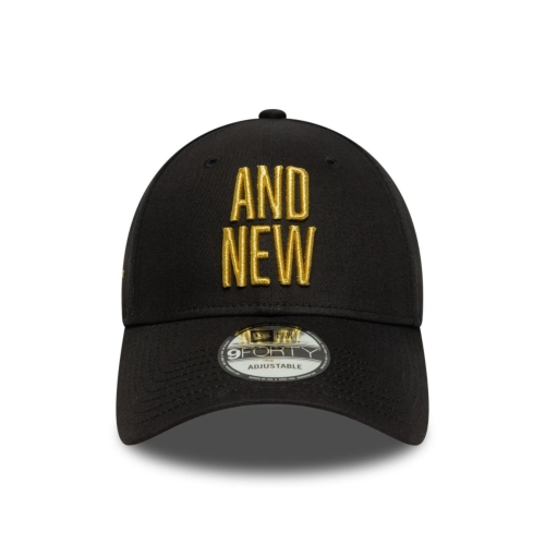 UFC Metallic New Champ New Era 9Forty Black Cap