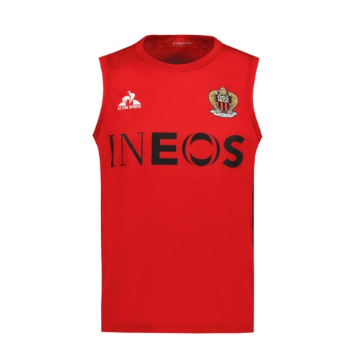 OGC Nice Training Tank 2024 -2025 Men's Red