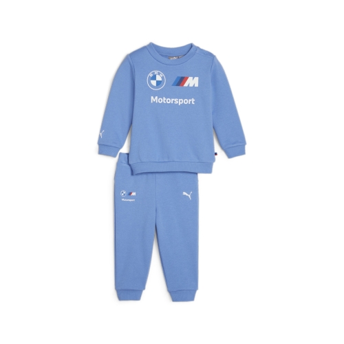 BMW MOTORSPORT Puma Kid's Set Sweat and Pant - blue PUM24_SET_MMS