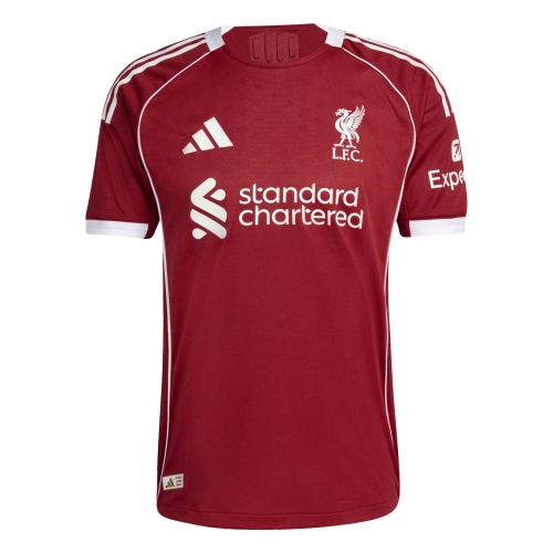 Liverpool Authentic Home Jersey 2025/2026