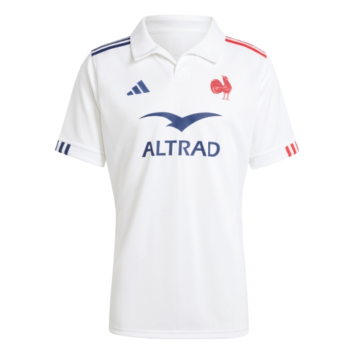 Away jersey XV de France FFR ADIDAS 2024/2025 white