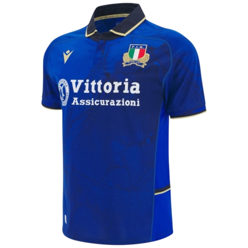 Italy Rugby Home Jersey 25/26 - Macron