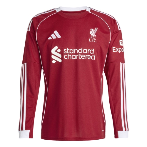 Liverpool Long Sleeves Home Jersey 2025/2026