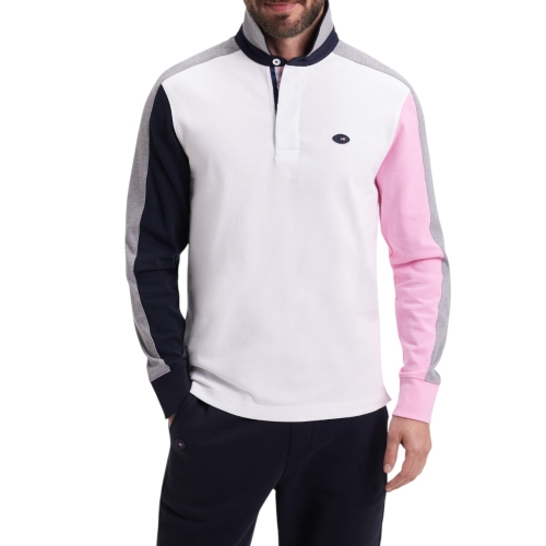 France XV Long Sleeve White Jersey with Embroidered Back - Eden Park