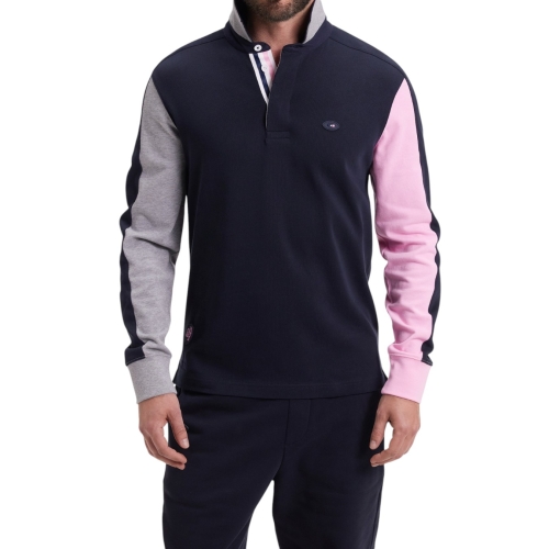France XV Long Sleeve Blue Jersey with Embroidered Back - Eden Park