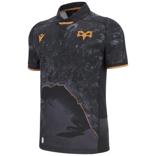 Ospreys Rugby Home Jersey 25/26 - Macron