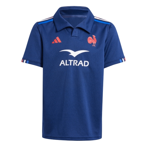ADIDAS 2024/2025 XV de France FFR Home Replica junior Jersey blue