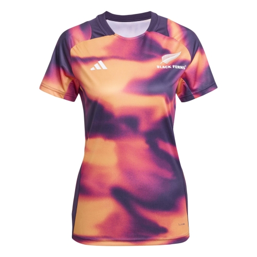 Black Ferns Orange Rugby Training Jersey