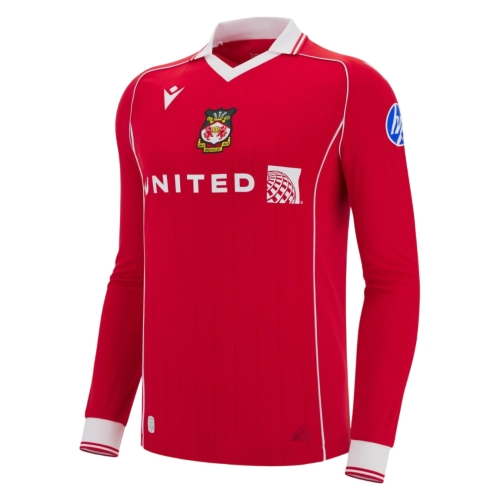 Wrexham AFC Long Sleeves 2025/2026 Home Jersey