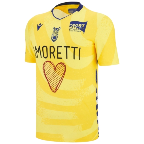 Zebre Parma Away Jersey 25/26 - Macron