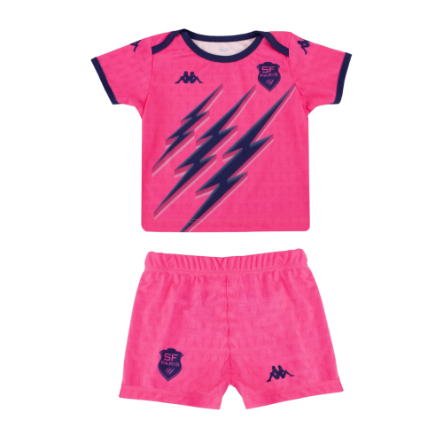 Mini Kit KAPPA Stade Français Paris 24/25 Kombat Replica Home
