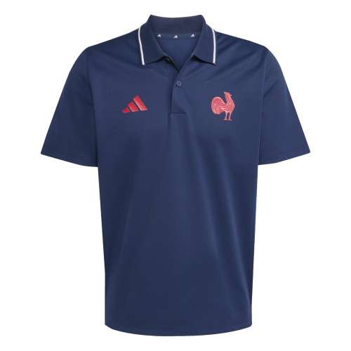 Polo ADIDAS FFR Travel 25/26 Blue Mens