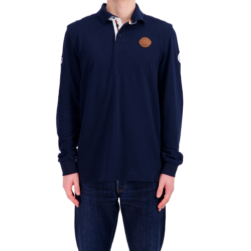 Gulf Number 9 Classic Navy Blue Polo Men