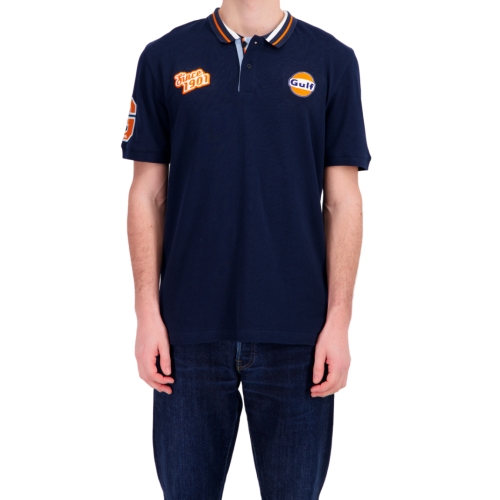 Gulf Varsity Navy Blue Polo Men