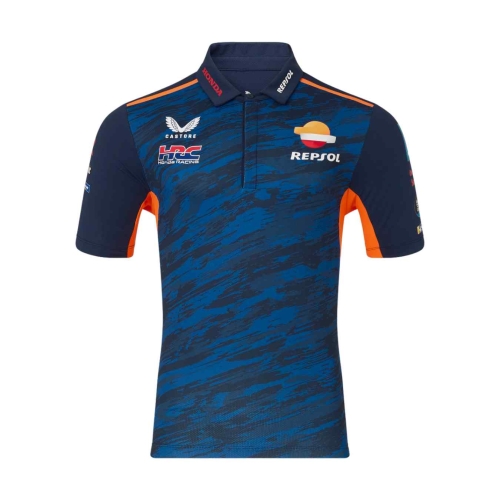 HONDA Castore Repsol Team Men's Polo - blue HON24_PLH_TEA