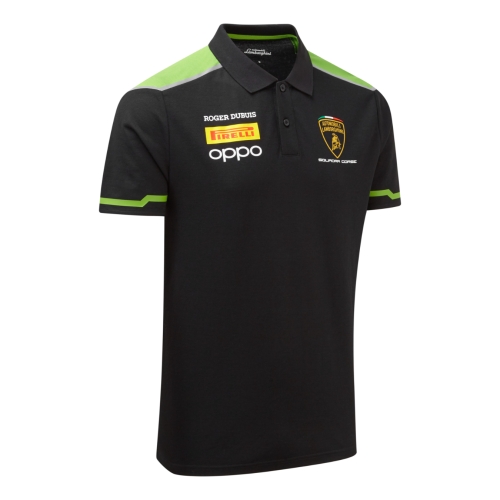 LAMBORGHINI Kid's Team Polo - black