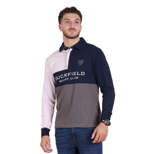 Ruckfield Polo Manches Longues The Club Multicolore
