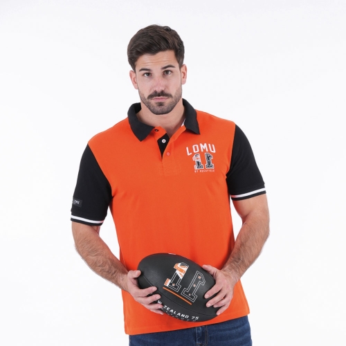 Ruckfield Polo Jonah Lomu Orange