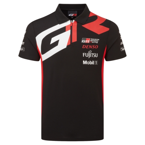 Toyota Gazoo Racing Team Black Polo Shirt Men