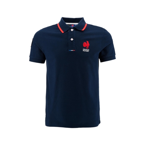 XV de France Polo Shirt Navy Blue