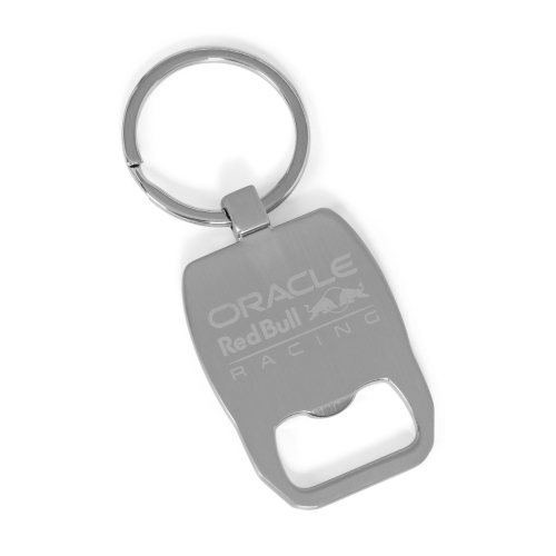 RED BULL Bottle Opener Team Keyring - grey