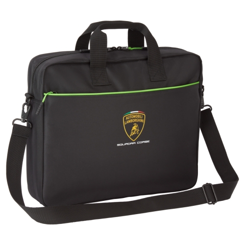 LAMBORGHINI Team Laptop Bag - black