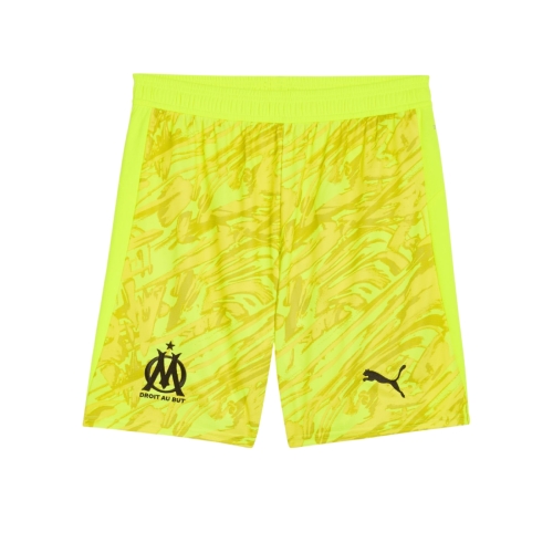 OM Goalkeeper Shorts Yellow 25/26