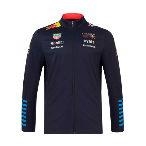 RED BULL Castore Replica Team Unisex Softshell - blue RBR24_SSH_TEA