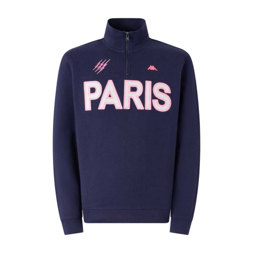 Sweat 1/4 Zip Robe Di KAPPA Stade français Paris 25/26