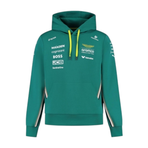 Men Aston Martin F1 Hoodie Green