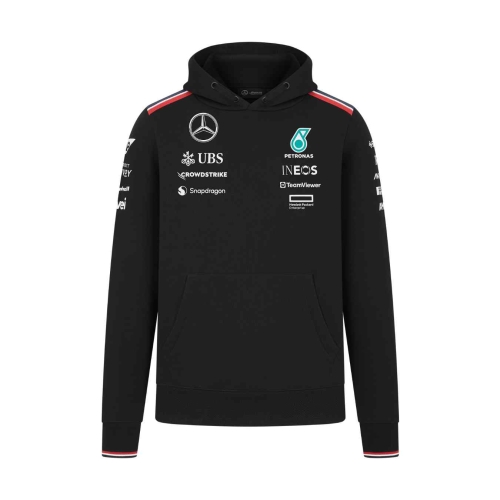 MERCEDES AMG Team Men's Sweatshirt - black MGP24_SWH_TEA MGP24_SWH_TEA