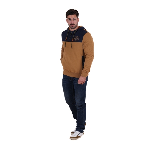 Ruckfield Hoodie Selected Rugby Beige