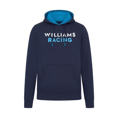 Men Williams Racing Hoodie Navy
