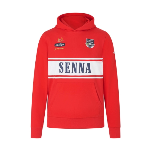 AYRTON SENNA Legacy Men's Sweatshirt - red SEN24_SWH_LEG