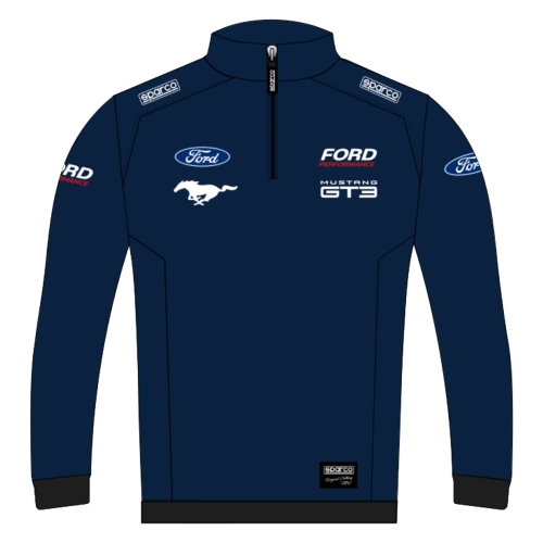 SWEATSHIRT HALF ZIP REPLICA FORD PERFORMANCE