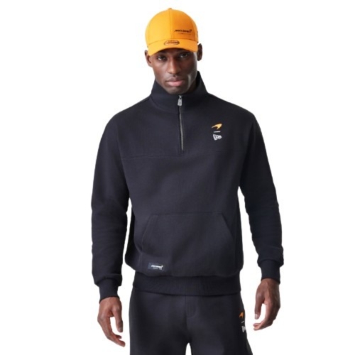McLaren 1/4 Zip Black Sweatshirt New Era
