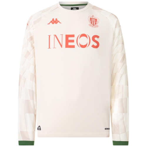 OGC Nice 2025/2026 Away Player Pre-Match Sweatshirt