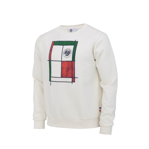Roland Garros Court Off-White Sweatshirt Men