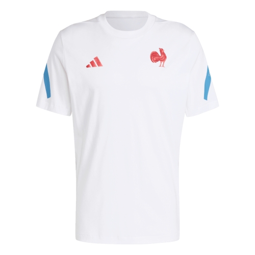 ADIDAS FFR White Travel T-Shirt 24/25