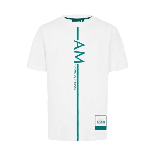 ASTON MARTIN Oversize Men's T-shirt - white ASM24_TSH_OVE