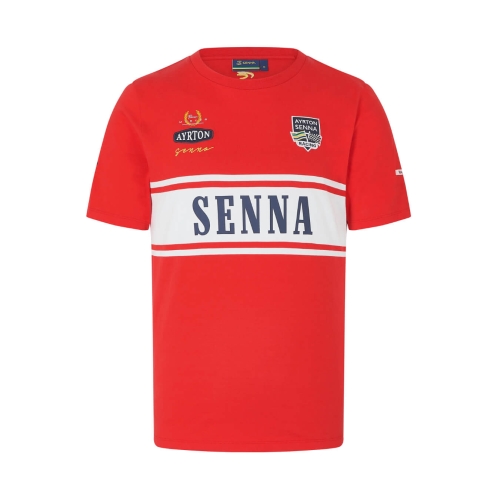 AYRTON SENNA Legacy Men's T-shirt - red SEN24_TSH_LEG