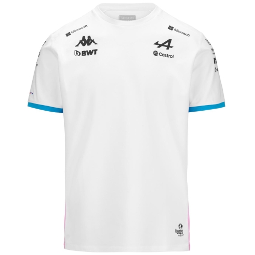 BWT Alpine F1® Team 2024 White Kid T-Shirt