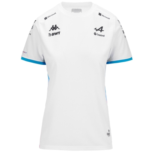 BWT Alpine F1® Team 2024 White Women T-Shirt