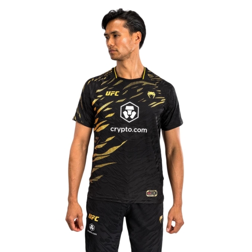 UFC Fusion Venum Dry-Tech T-Shirt Champion Edition Black Gold