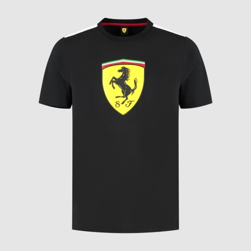 Ferrari F1 Large Logo Black T-Shirt Men